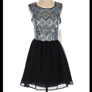 Love Reign Formal Cocktail Sparkle Dress